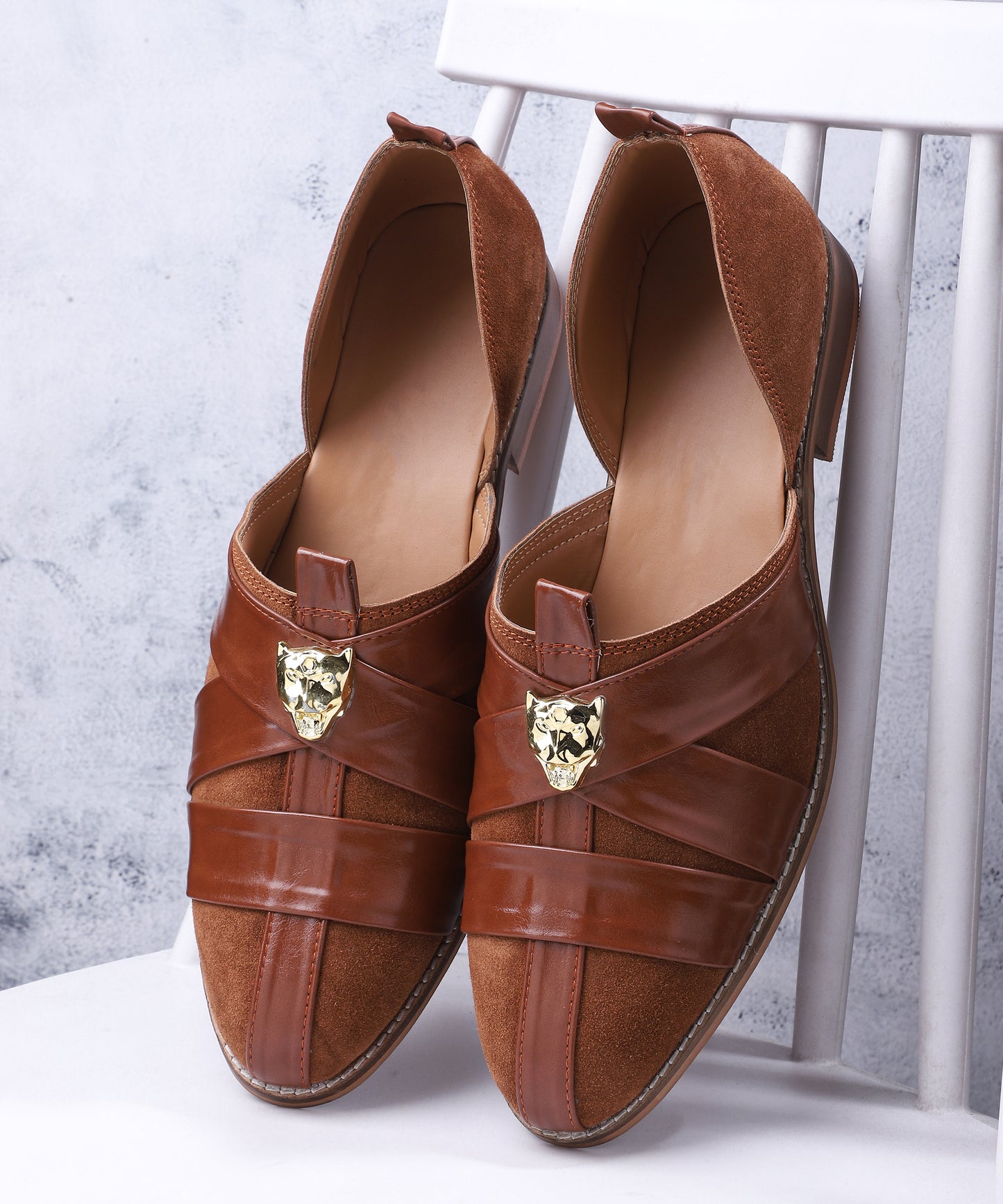 LION PESHAWARI SANDALS - TAN