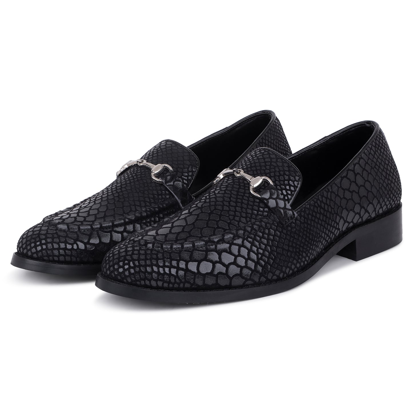 Premium Snake Foil Slip Ons