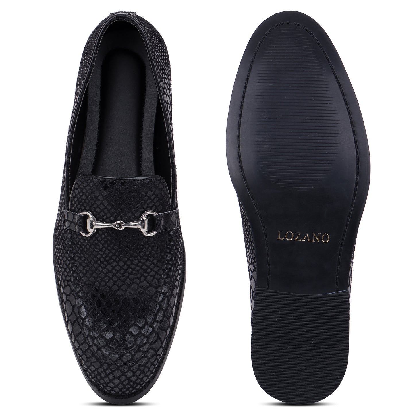 Premium Snake Foil Slip Ons