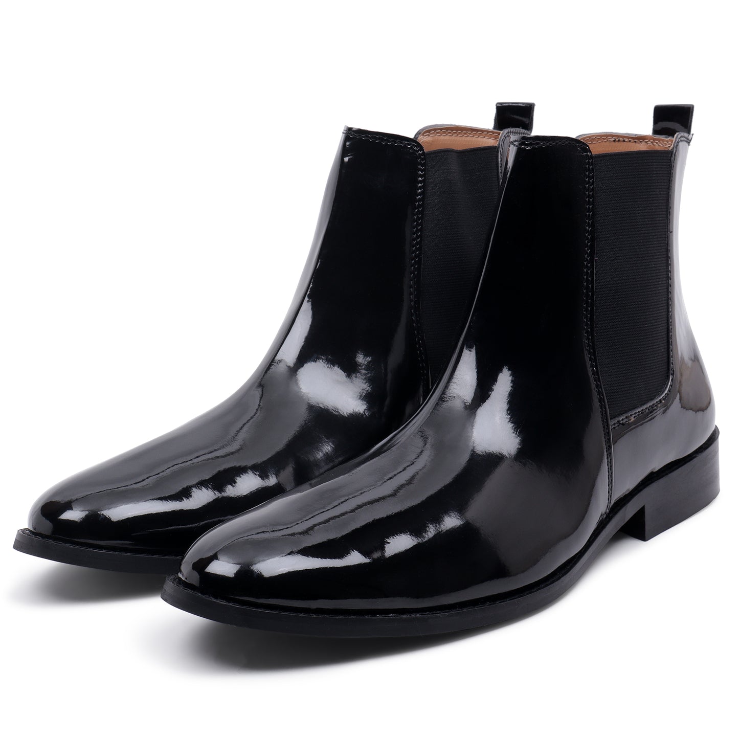 Carlo Boots - Black Patent