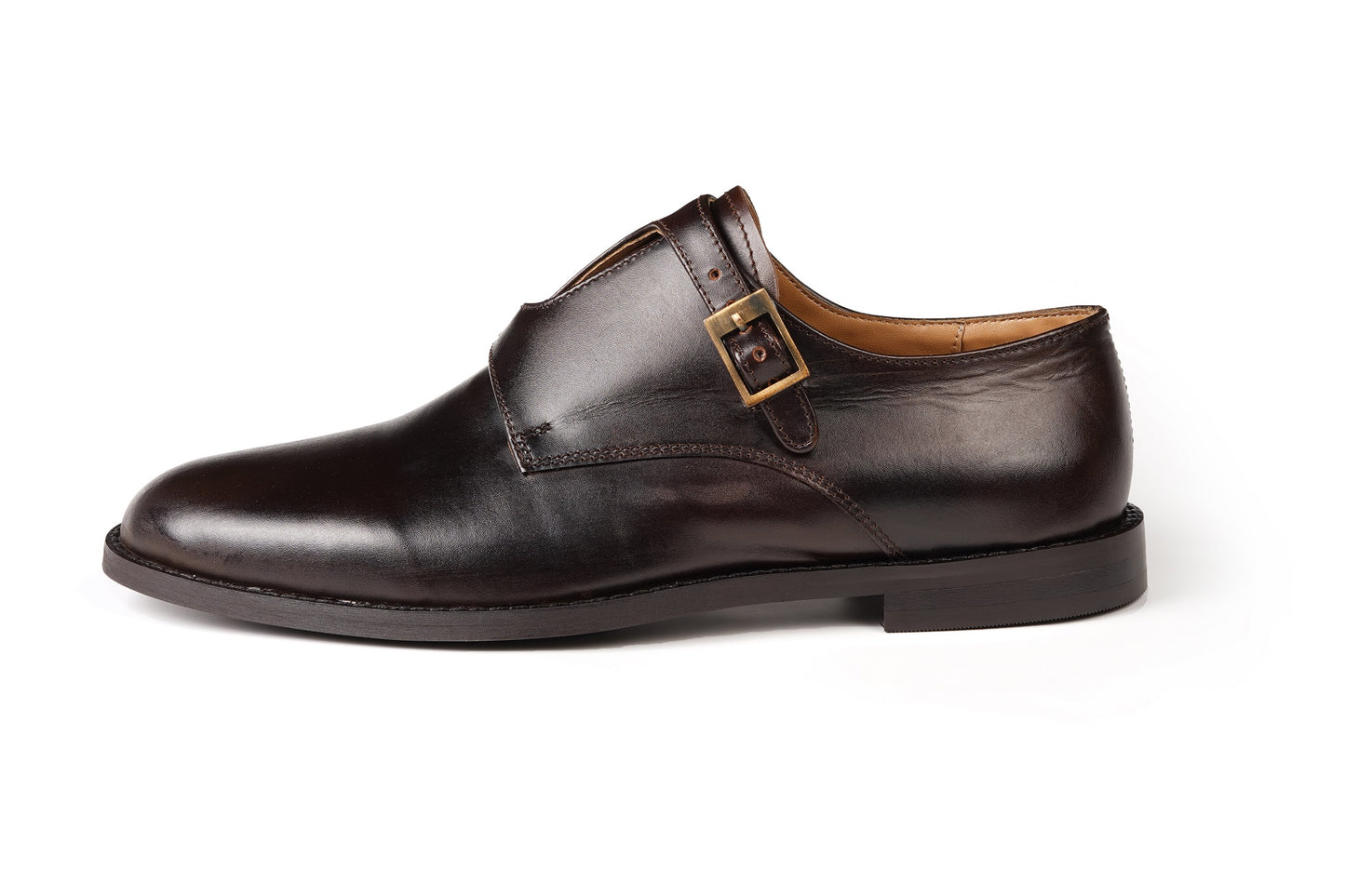 SIGNATURE MONK STRAPS - BROWN