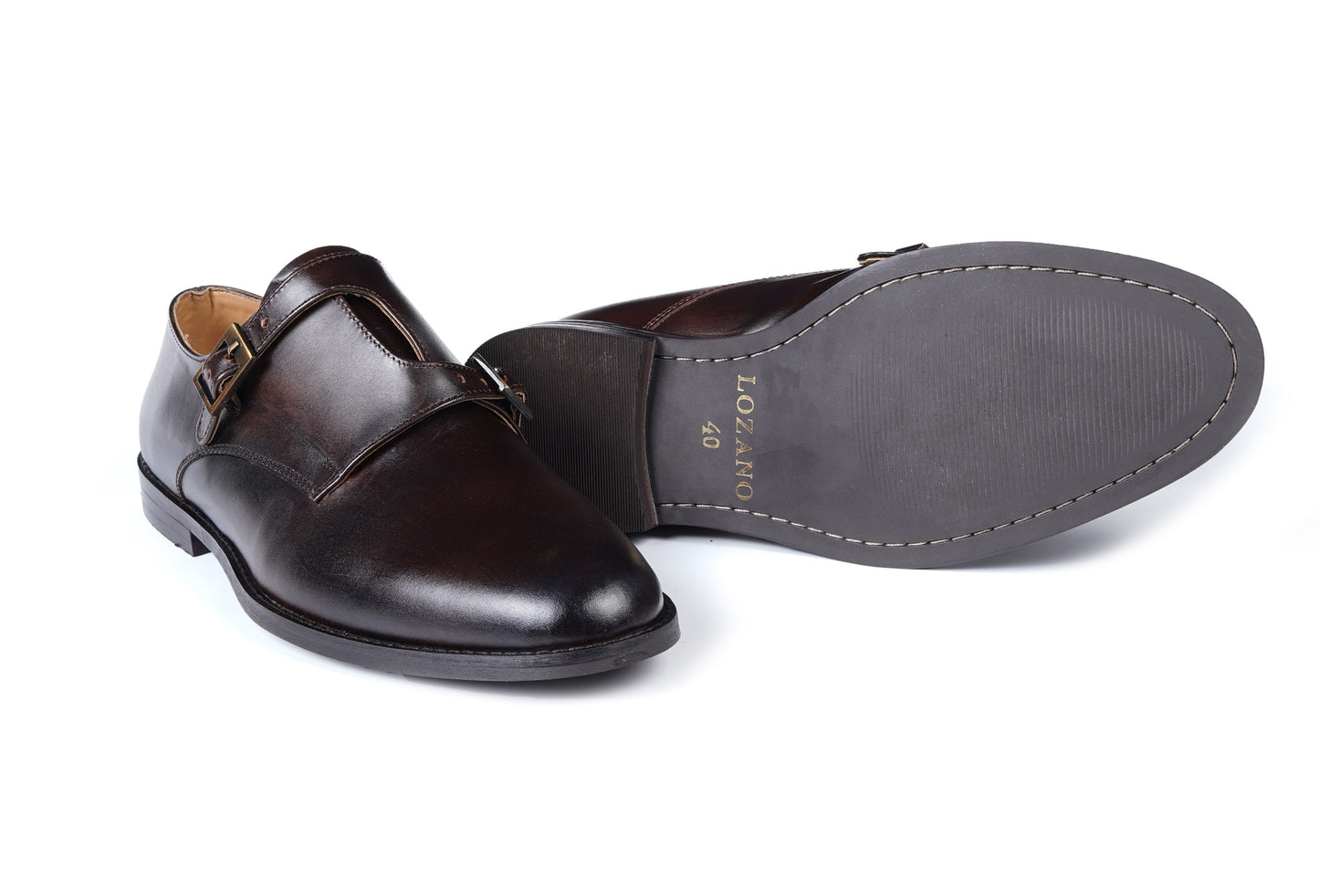 SIGNATURE MONK STRAPS - BROWN