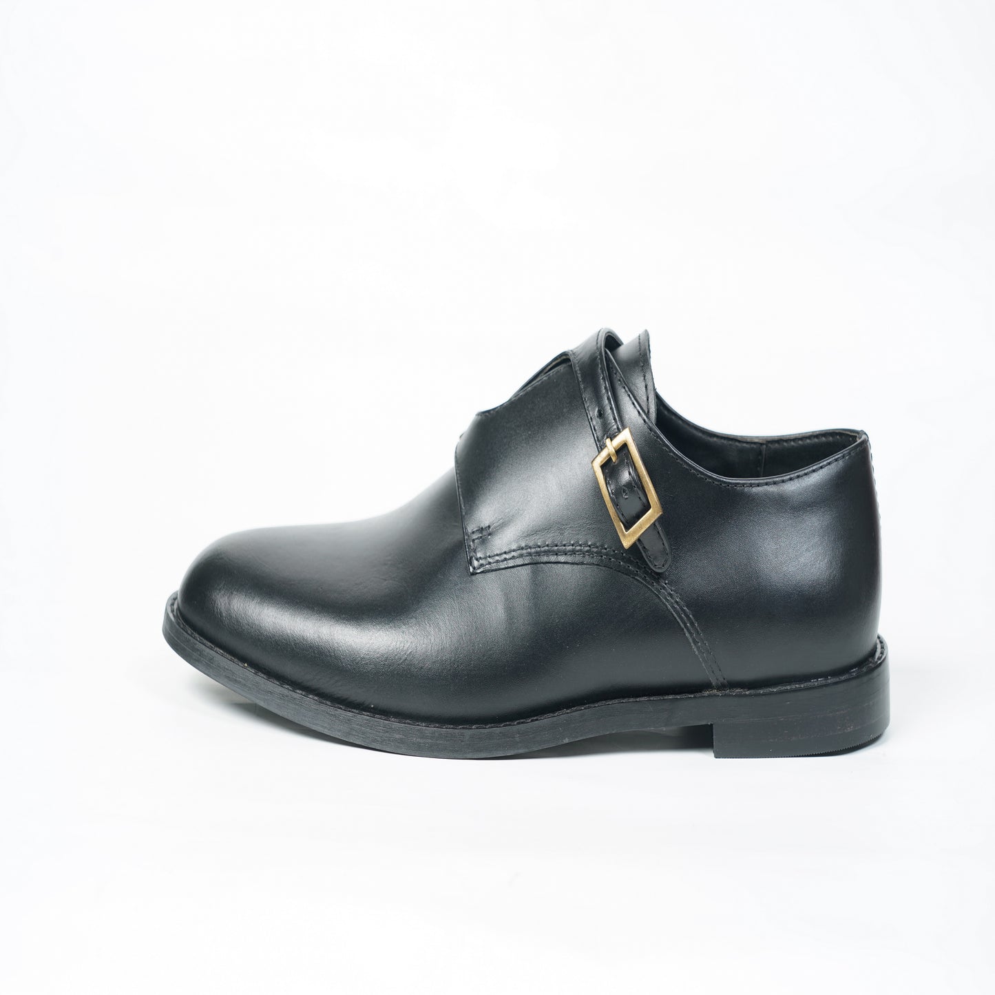 SIGNATURE MONK STRAPS - BLACK