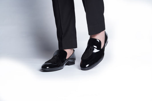ROBERTO PATENT SLIP ONS