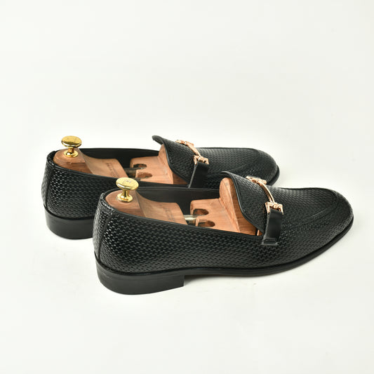 Saddle Slip Ons - Black