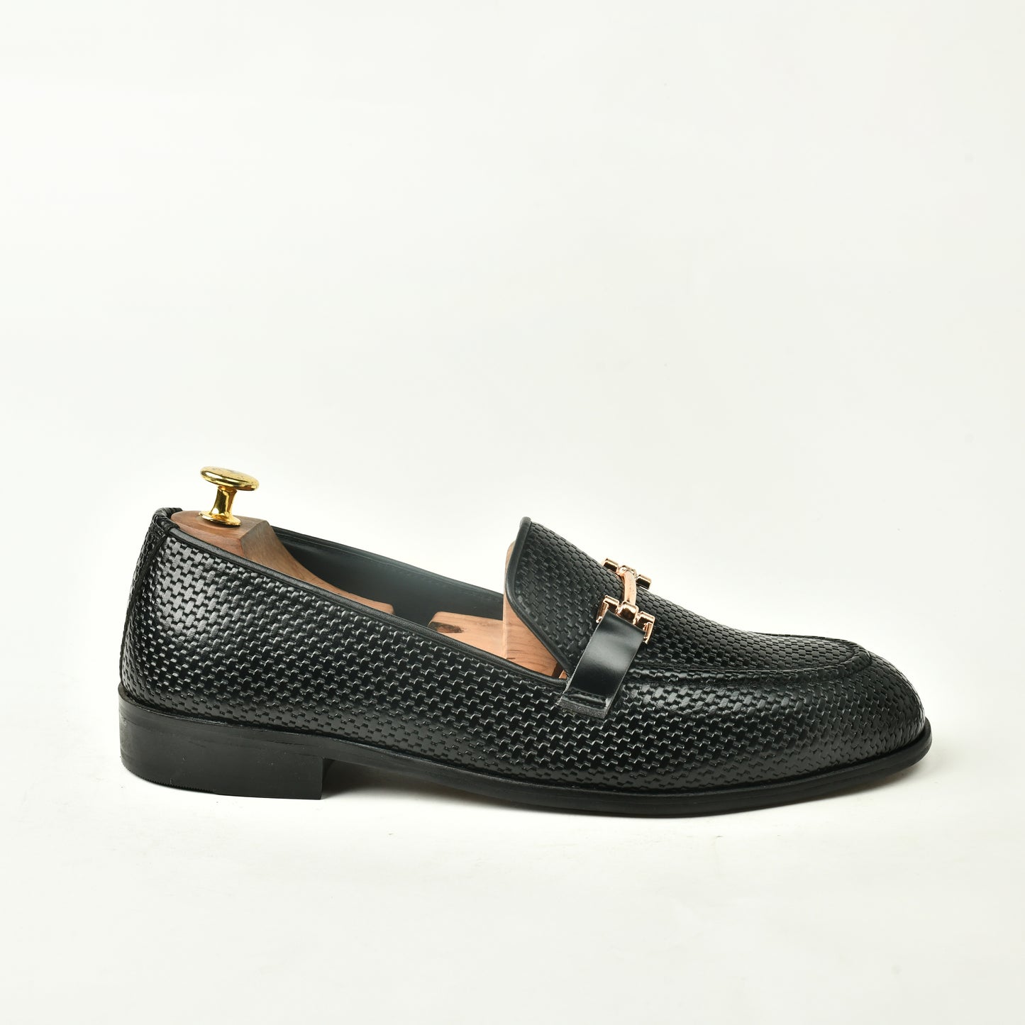 Saddle Slip Ons - Black