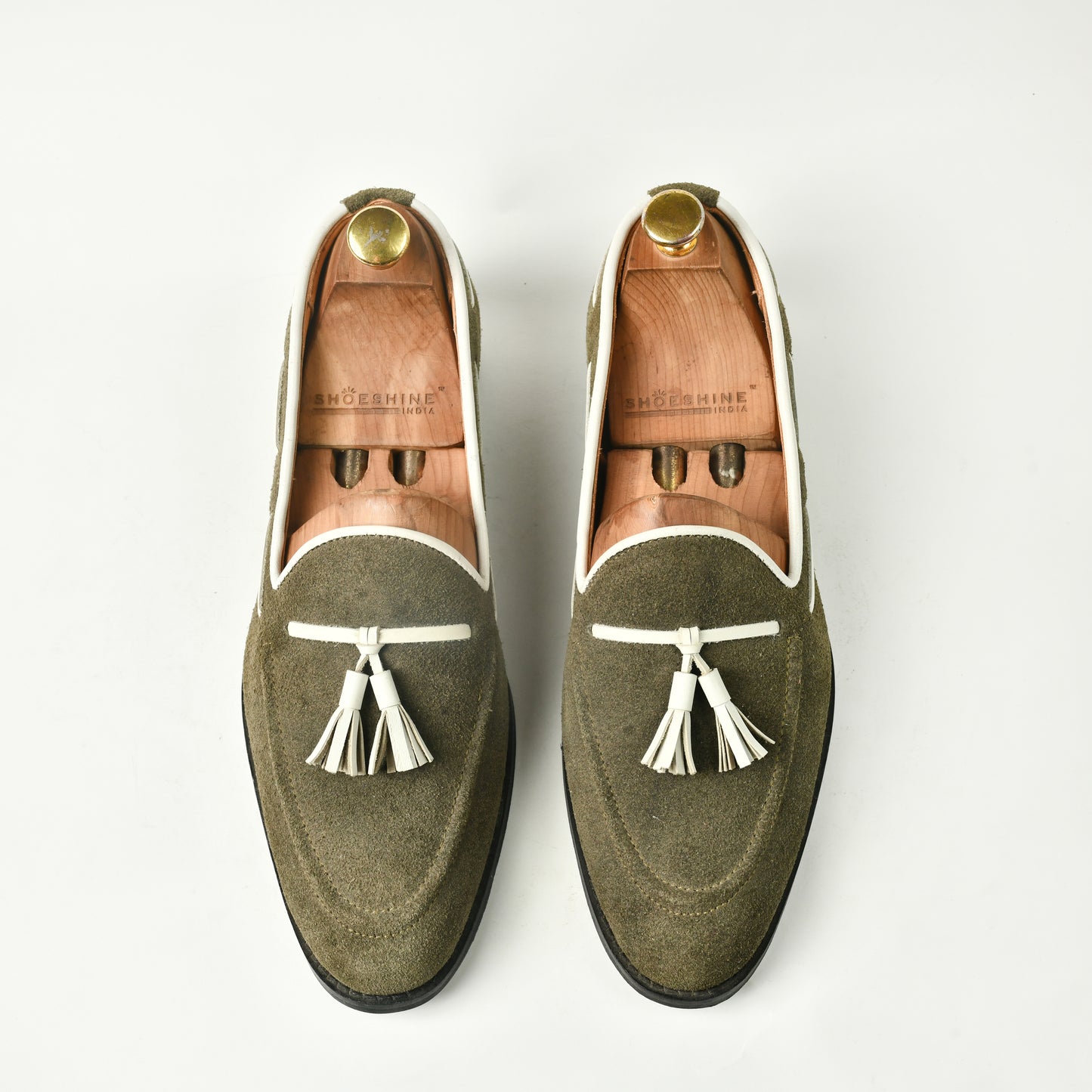 Summer Slip Ons - Olive
