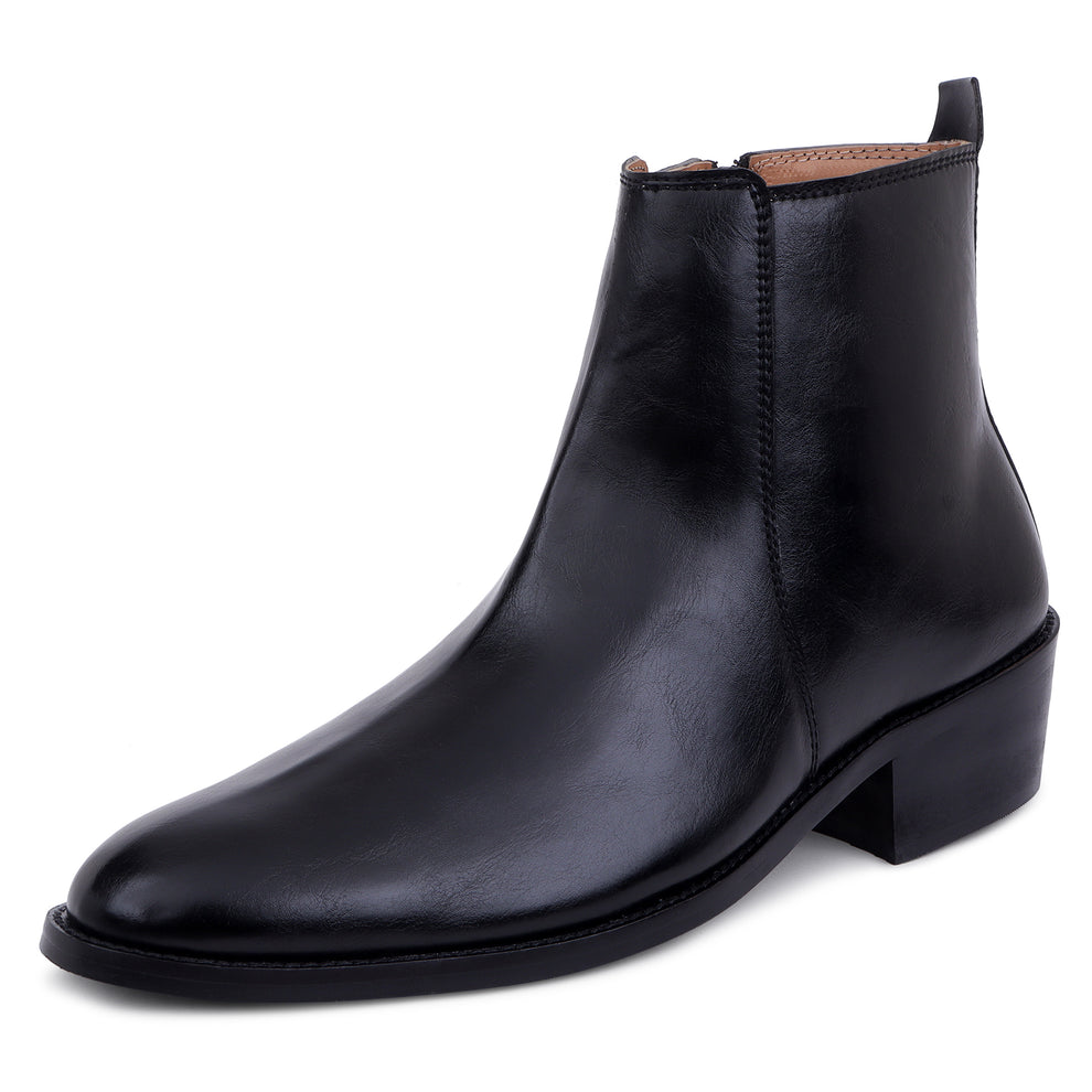 Classic Leather Chelsea Boots ( CUBAN HEEL ) – Lozano