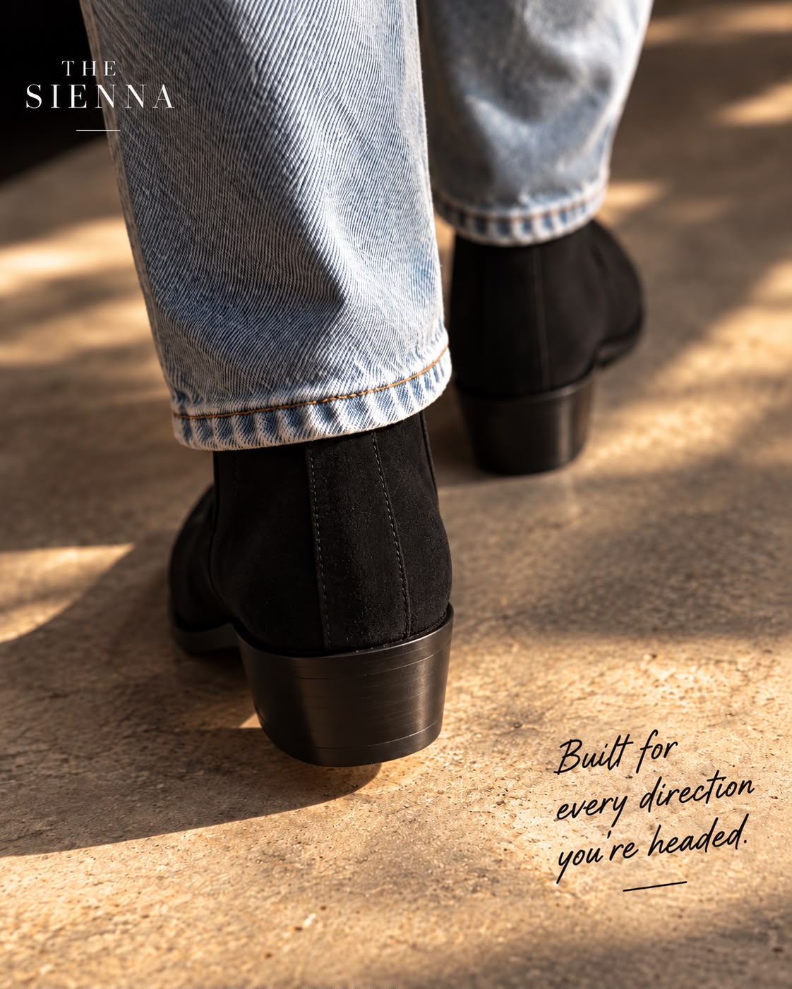 The Sienna - Black Suede