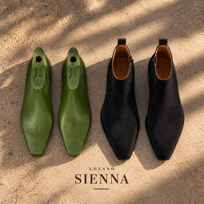 The Sienna - Black Suede