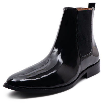 Carlo Boots - Black Patent