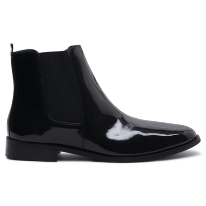 Carlo Boots - Black Patent