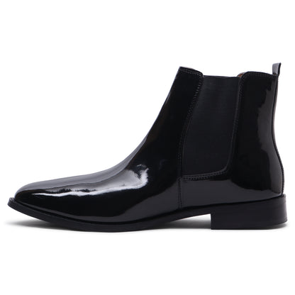 Carlo Boots - Black Patent