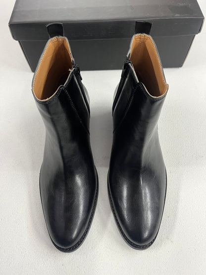 Classic Leather Chelsea Boots ( CUBAN HEEL )