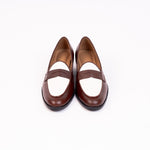 Old Money Loafers - White/ Tan