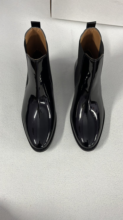 Carlo Boots - Black Patent