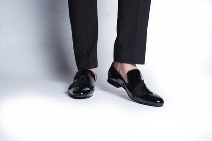 ROBERTO PATENT SLIP ONS