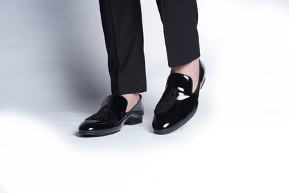 ROBERTO PATENT SLIP ONS